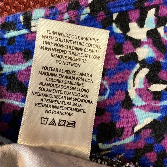 Women's Danskin Now Woman's Plus Active Fit Sports Legging Size 2XL Multi Color - Picture 10 of 10